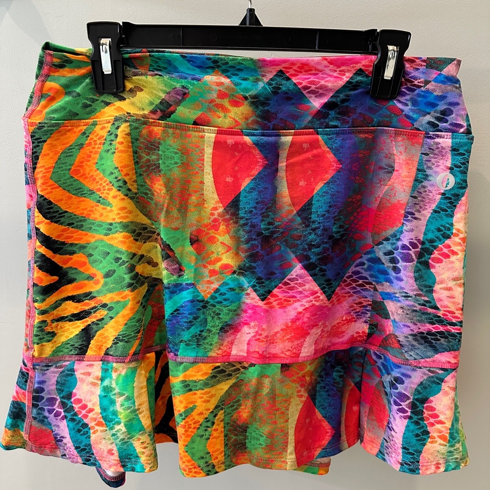 Pink multicolored Dona Jo JoJo (Tigre) skort
